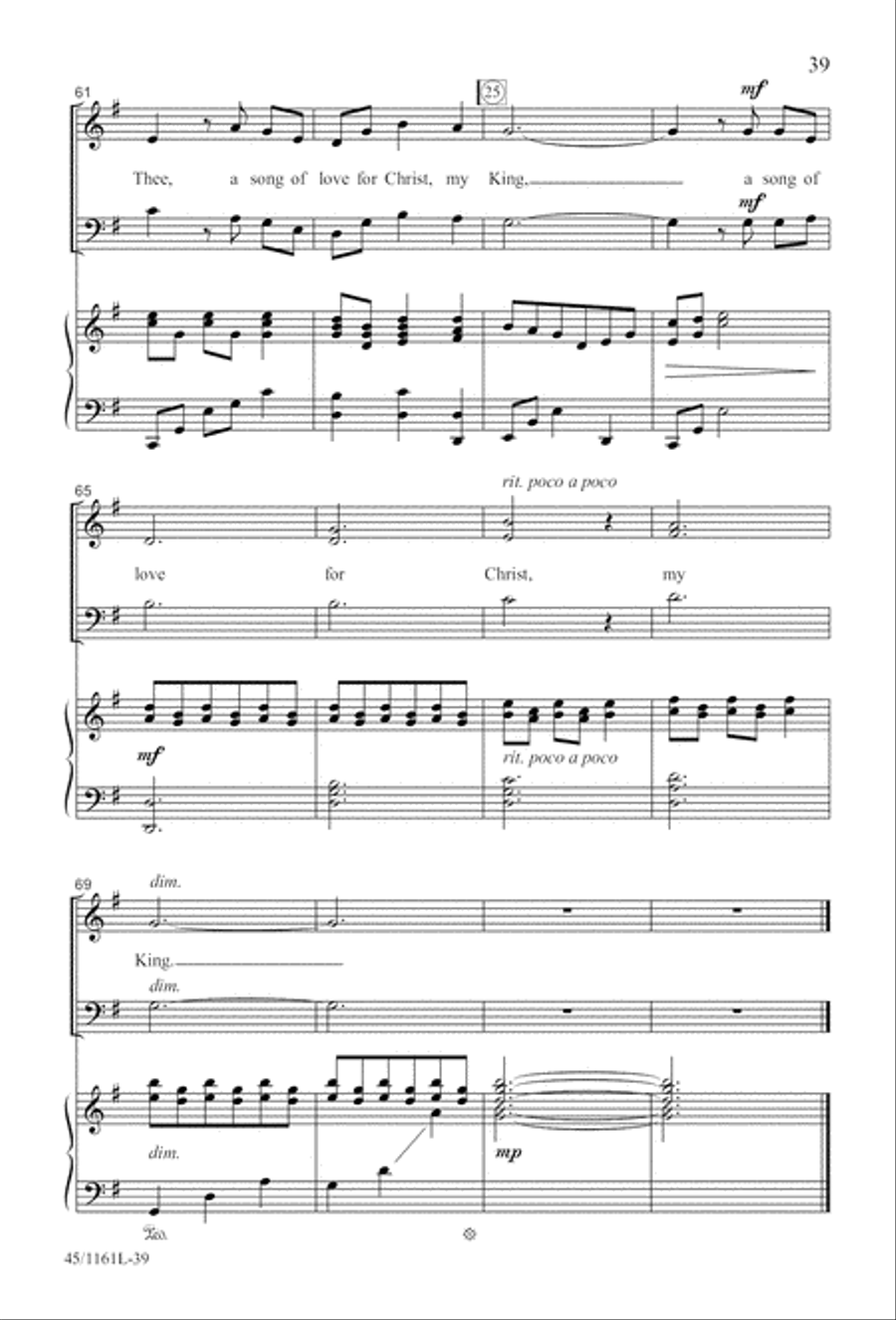 Hymns We Love to Sing Hymns We Love to Sing 3-Part scores gallery preview page 40