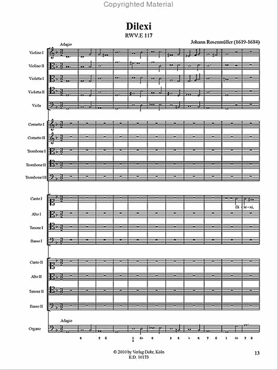 Vesperpsalmen 6: Laudate Dominum u.a. -Psalm 114 (116), 116 (117) und 119 (120)- Choir scores gallery preview page 2