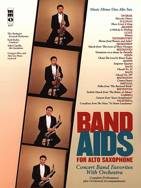 Band Aids for Alto Sax: Concert Band Favorites with Orchestra