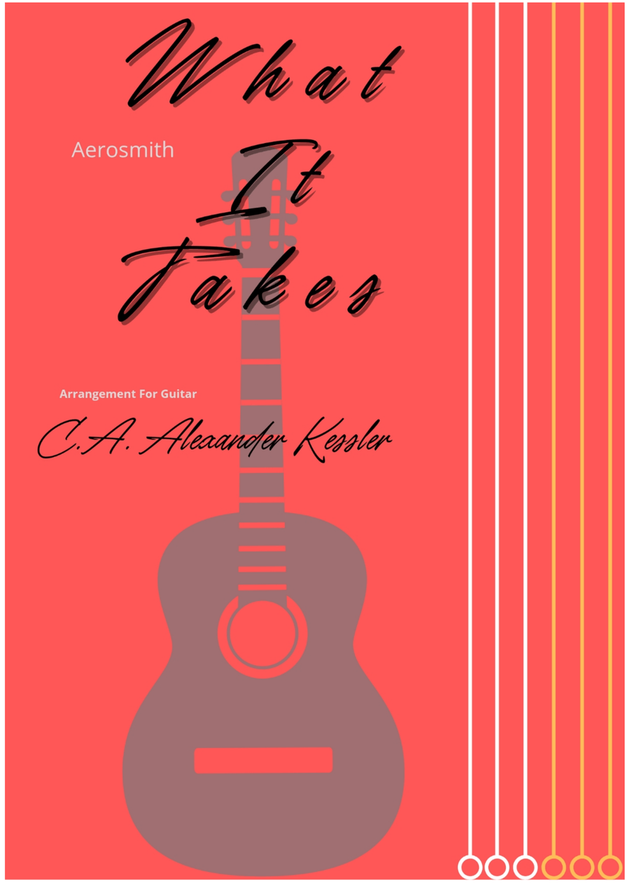 What It Takes Acoustic Guitar scores gallery preview page 1
