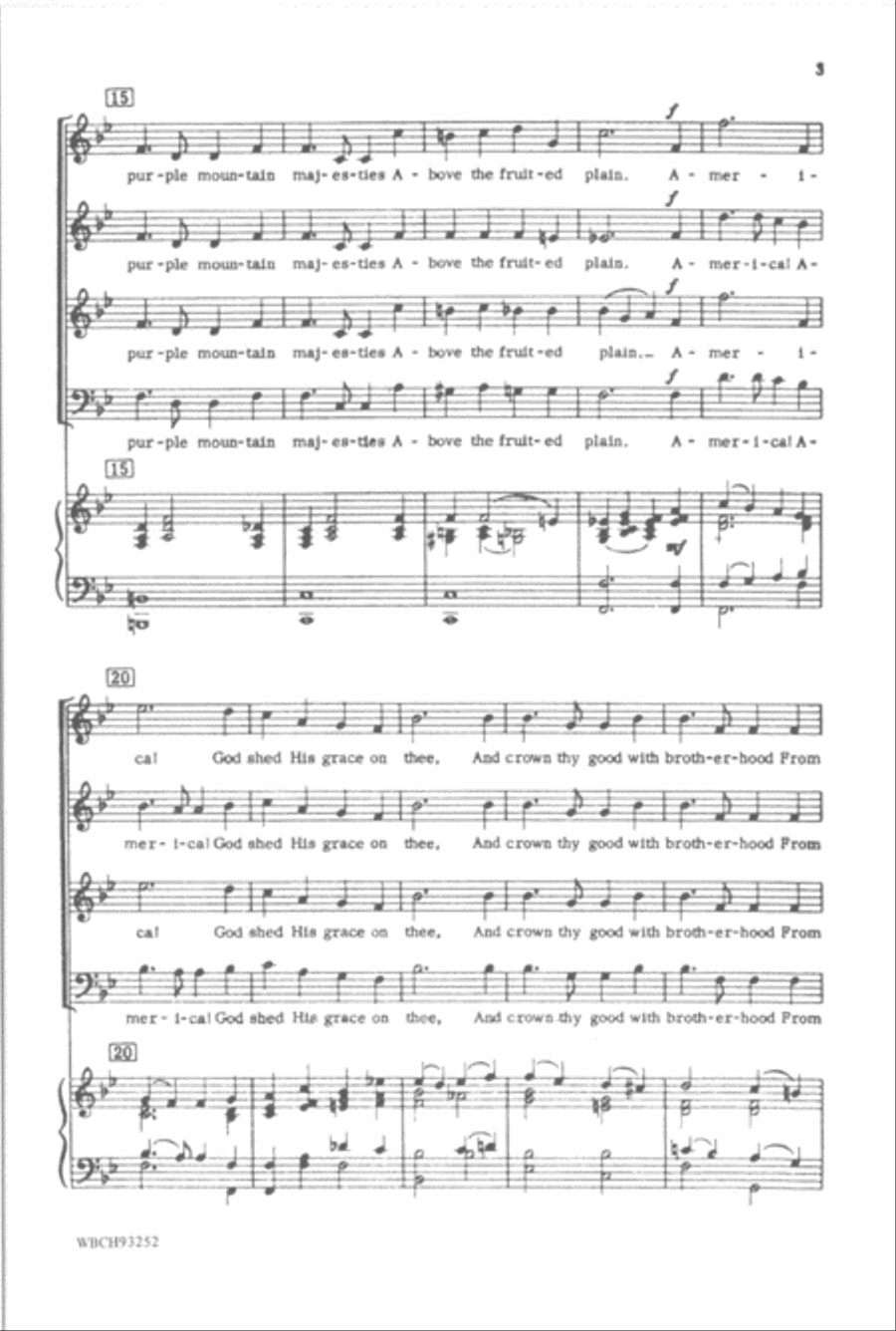From Sea to Shining Sea 4-Part scores gallery preview page 3