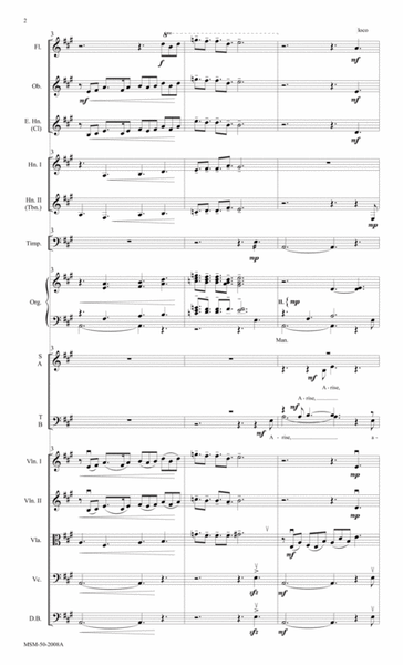 Arise, Shine for Your Light Has Come (Downloadable Orchestra Score)