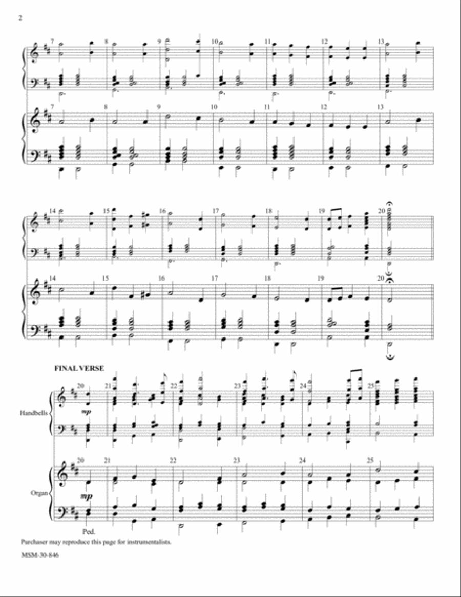 Rockingham Choir scores gallery preview page 2