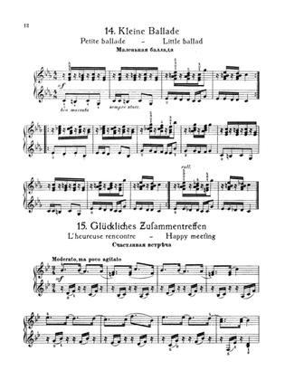 Gretchaninoff: Grandfather's Book, Op. 119