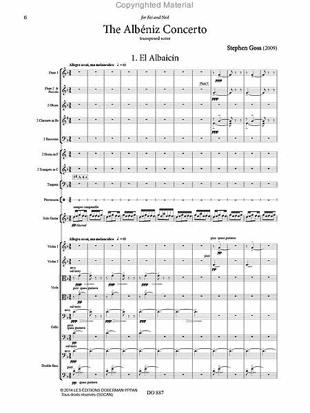 The Albeniz Concerto