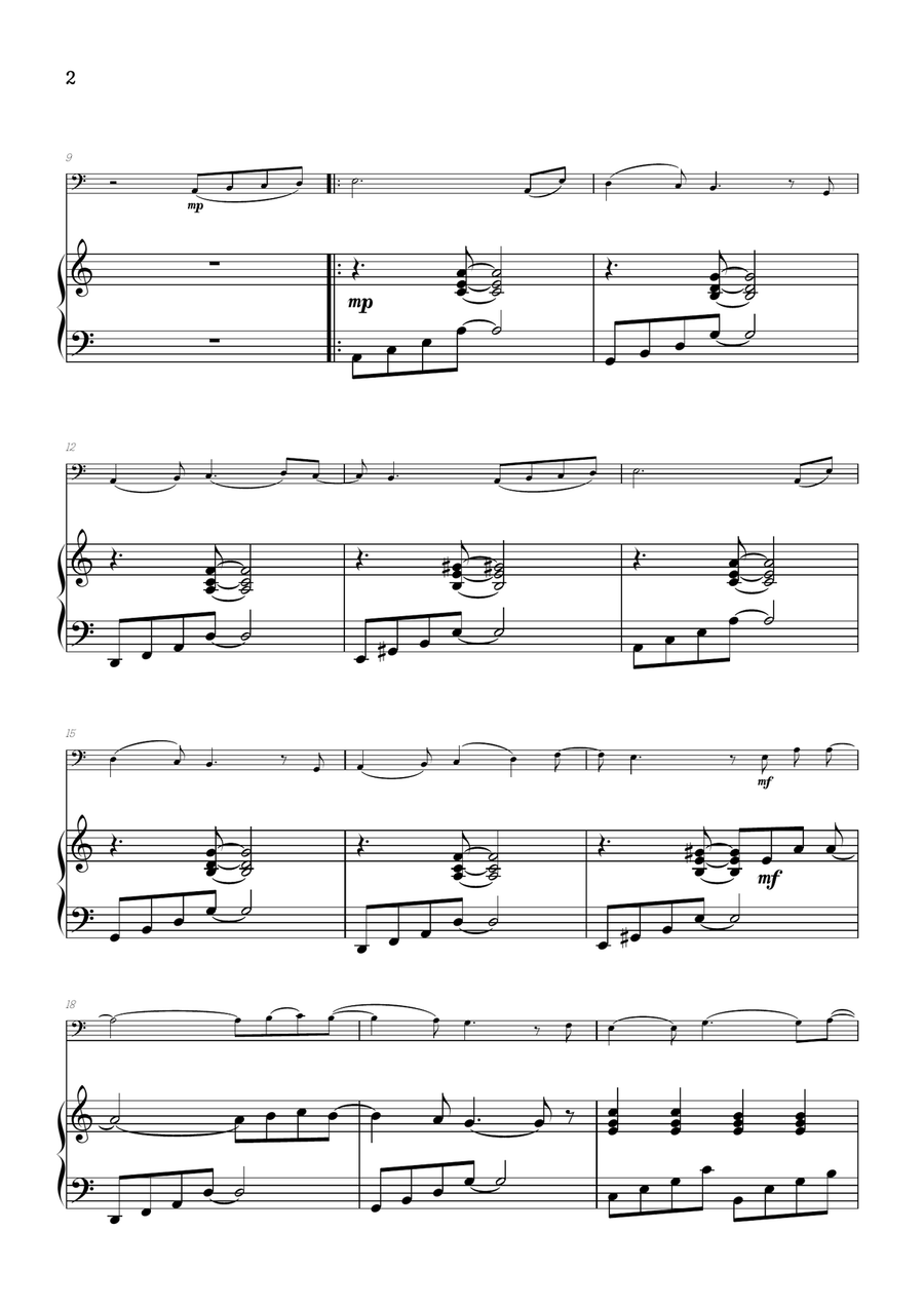 Mary, Did You Know? Piano scores gallery preview page 2