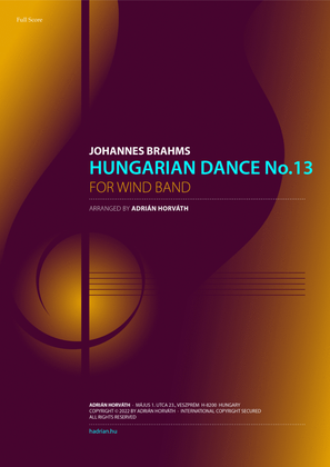 Hungarian Dance No.13
