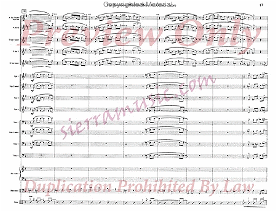 The Doomsday Machine Meets Mr. Gelato Jazz Ensemble scores gallery preview page 18