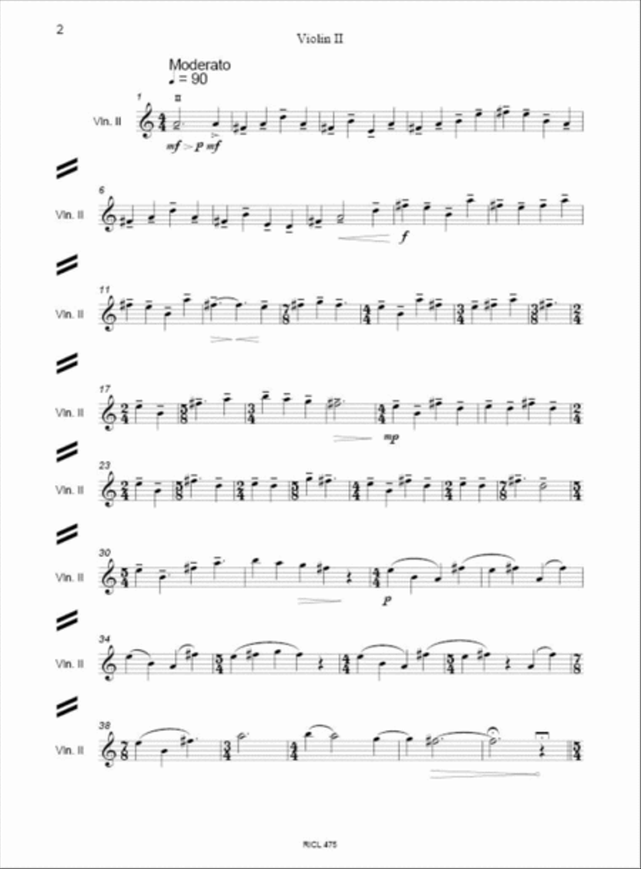 Tribe String Quartet scores gallery preview page 4