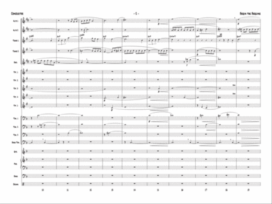 Begin the Beguine Begin the Beguine Jazz Ensemble scores gallery preview page 3