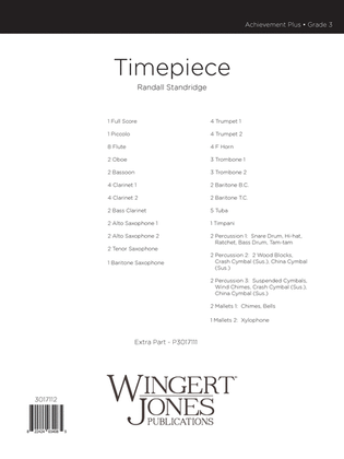 Timepiece - Full Score