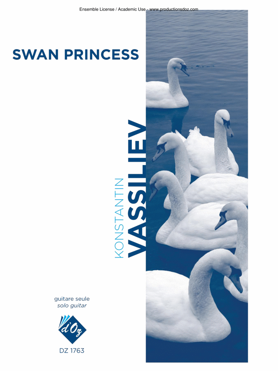 Swan Princess Classical Guitar scores gallery preview page 1