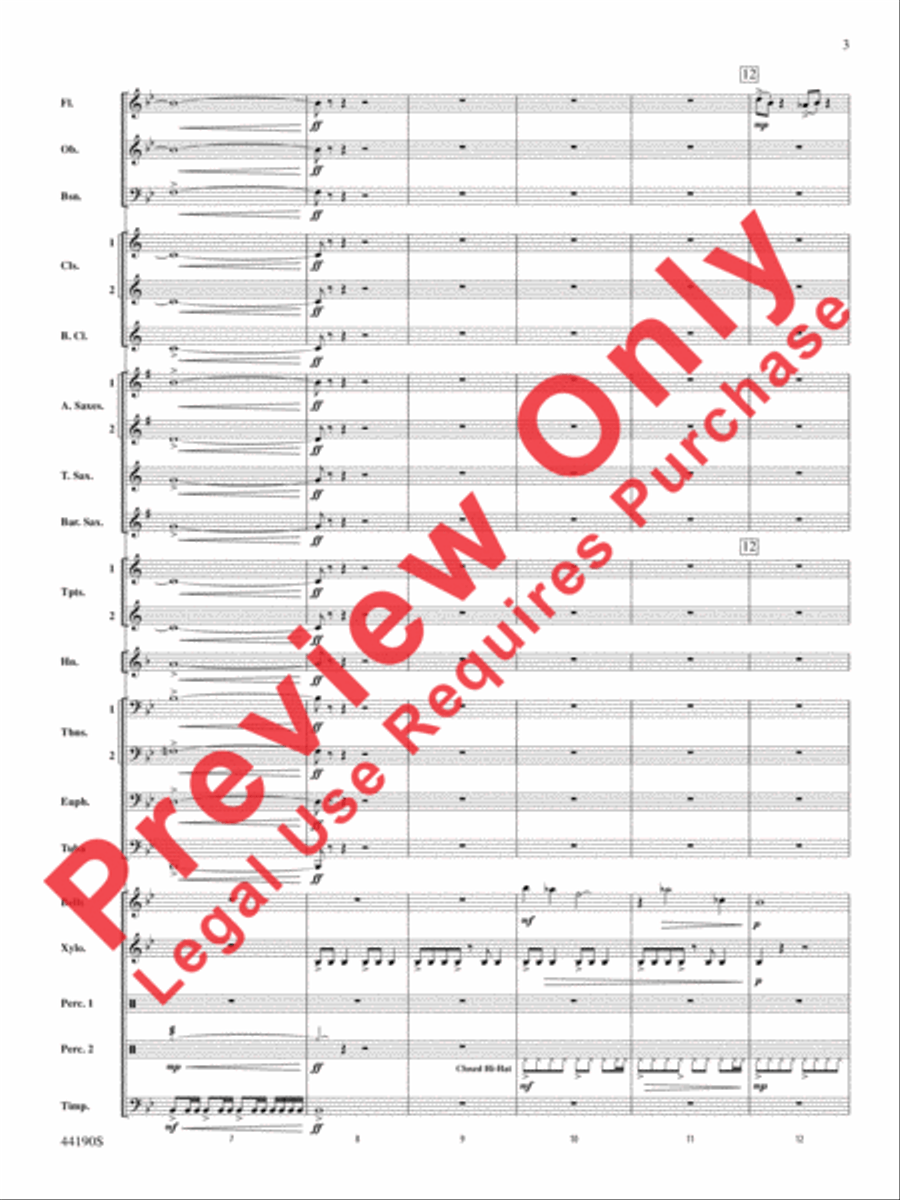 Dynamo Concert Band scores gallery preview page 4