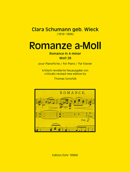 Romanze für Klavier a-Moll WoO 28
