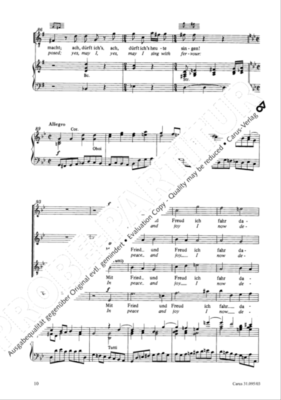 For me to live is Jesus (Christus, der ist mein Leben) STB scores gallery preview page 11