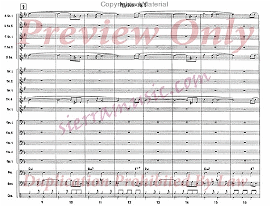 Pegasus Pegasus Jazz Ensemble scores gallery preview page 3