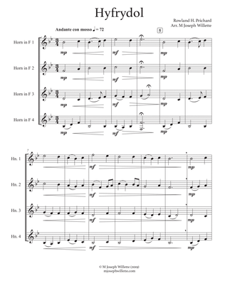 Hyfrydol - Horn Quartet