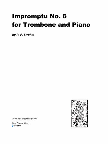 Impromptu No. 6 for Trombone and Piano image number null