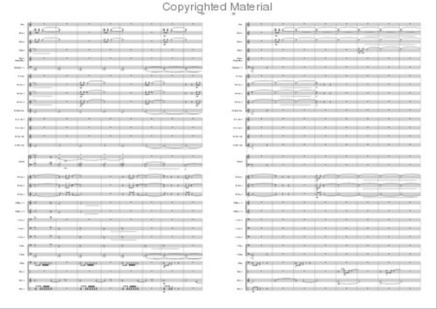 Brabantia Aeterna Concert Band scores gallery preview page 10