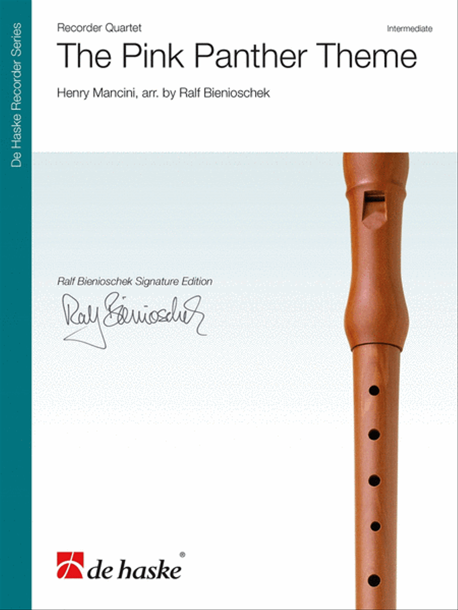 The Pink Panther Theme Recorder scores gallery preview page 1