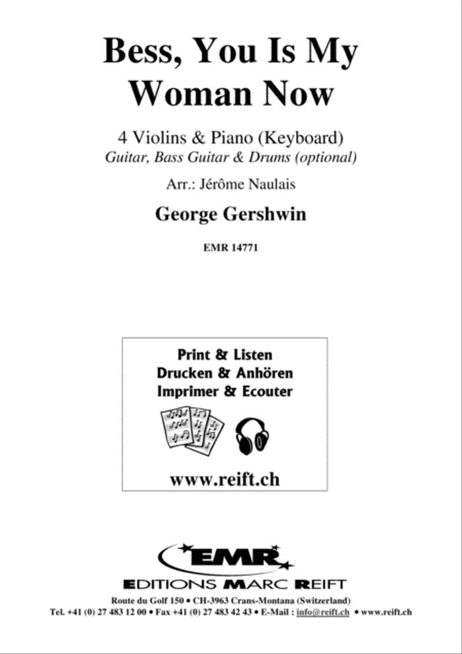 Bess, You Is My Woman Now Violin scores gallery preview page 2