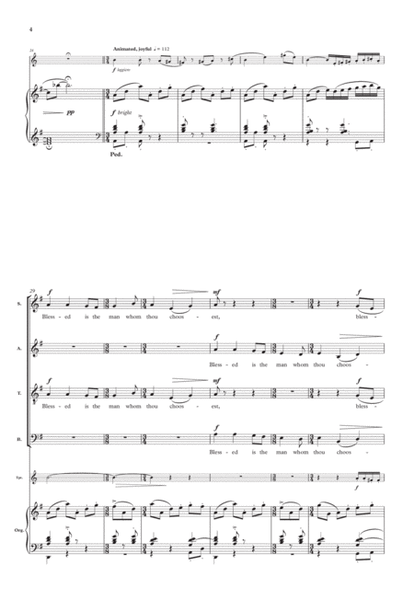 Psalm 65 by Cecilia McDowall 4-Part - Digital Sheet Music