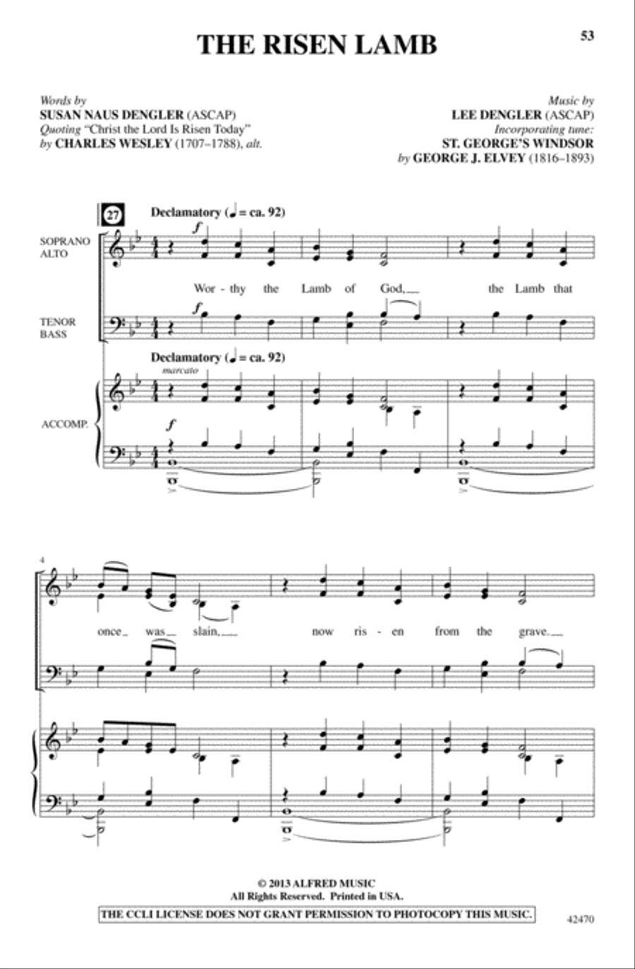 Followers of the Lamb Followers of the Lamb Choir scores gallery preview page 5