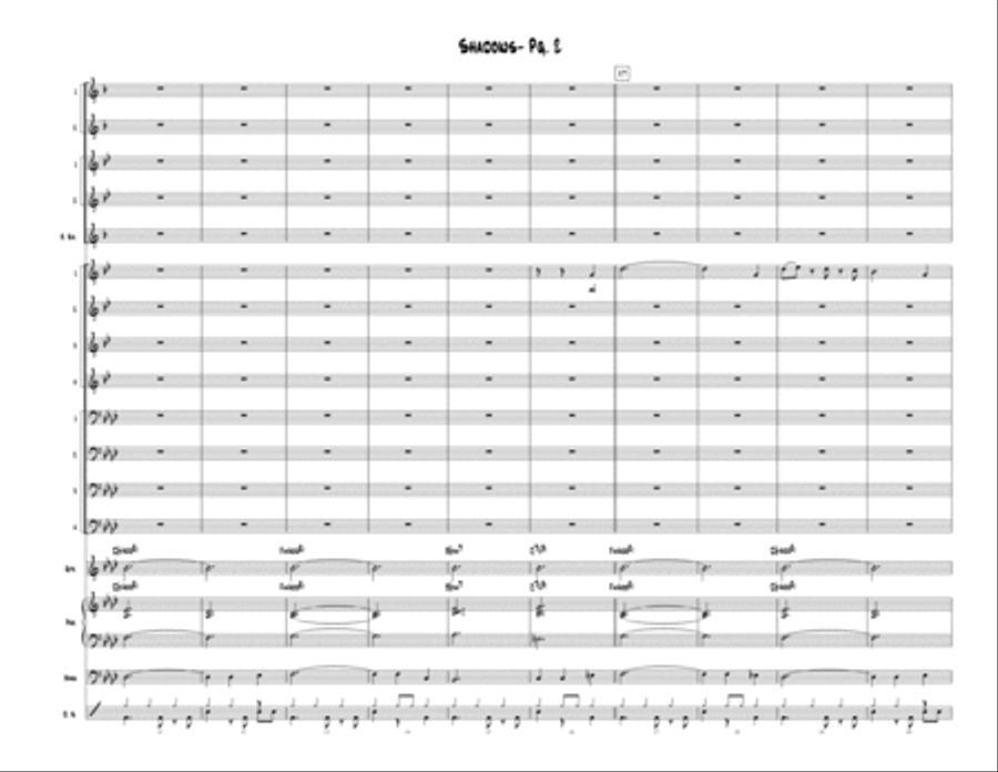 Shadows Jazz Ensemble scores gallery preview page 3