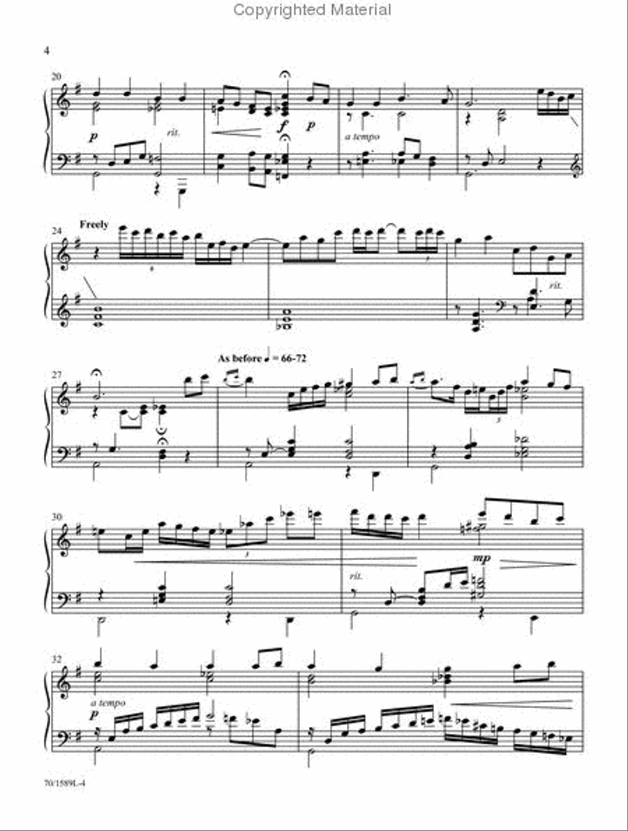 Touched by Jazz Piano Solo scores gallery preview page 3
