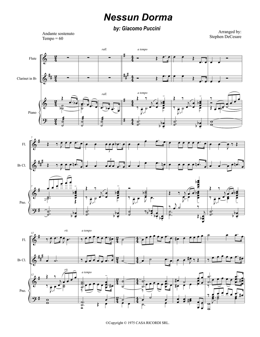 Nessun Dorma