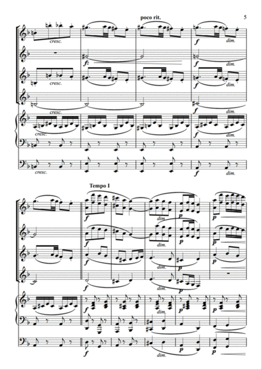 Slavonic Dance No. 2 Set of Parts scores gallery preview page 7