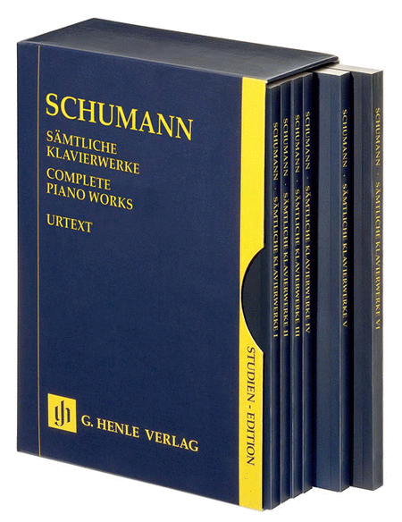 Complete Piano Works - Boxed Set of Study Scores