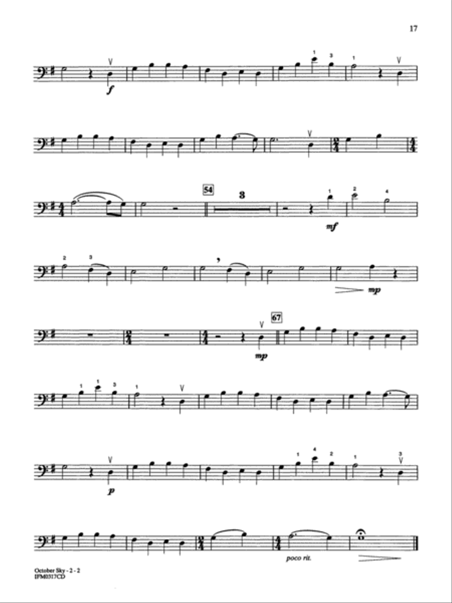 Movie Instrumental Solos for Strings - Cello (Book and CD) String Orchestra scores gallery preview page 18