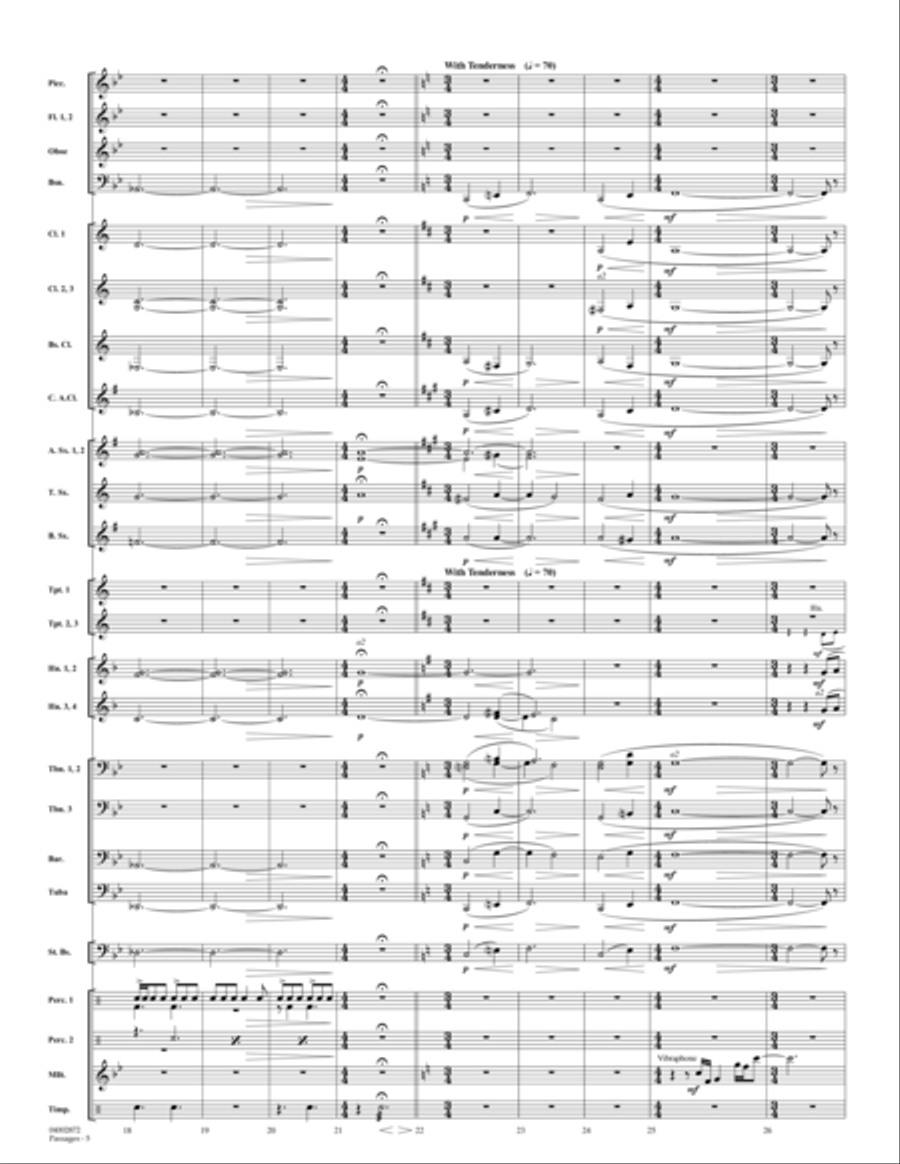 Passages - Full Score Score scores gallery preview page 5