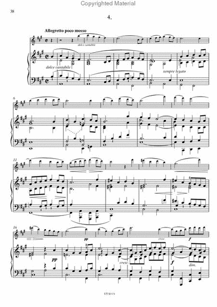 Sonata for violin and piano in A major