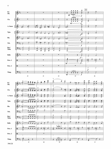 War March of the Priests: Score