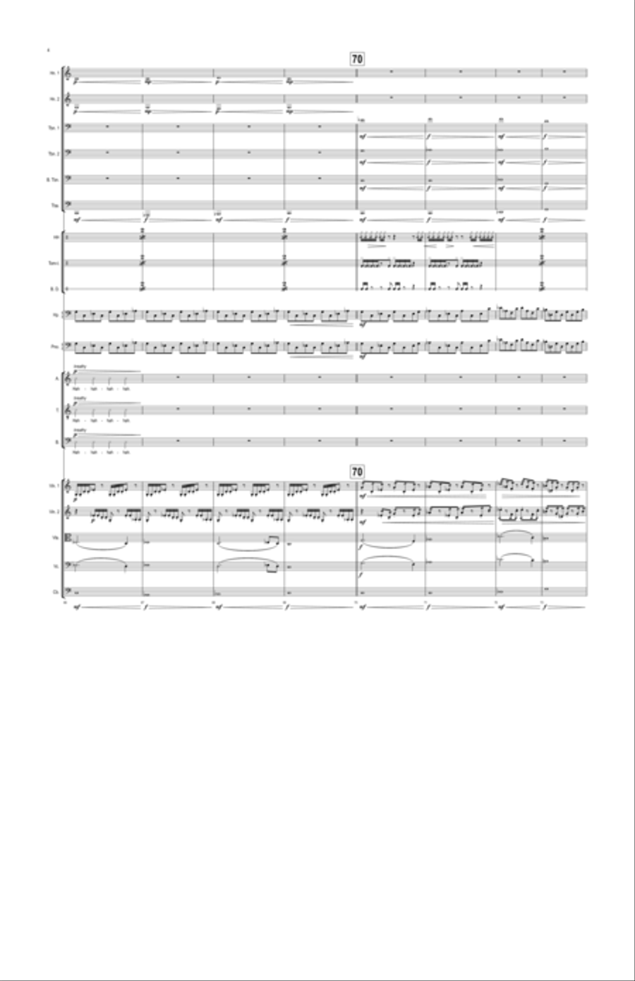 Assassin's Creed Revelations Full Orchestra scores gallery preview page 4