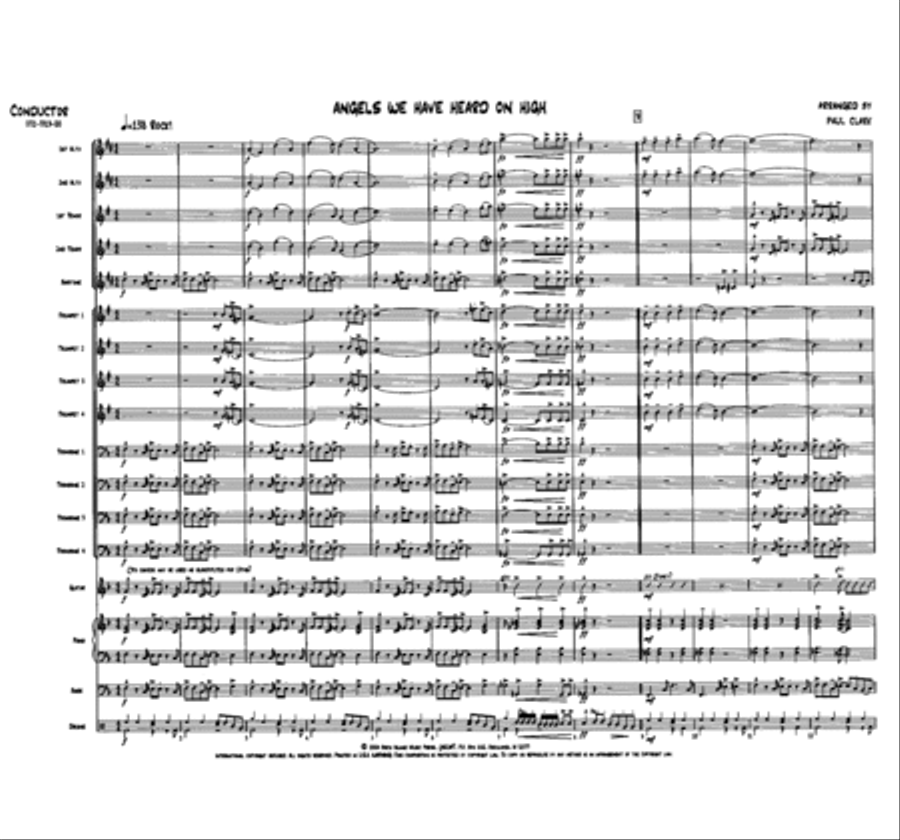 Angels We Have Heard On High Jazz Ensemble scores gallery preview page 2