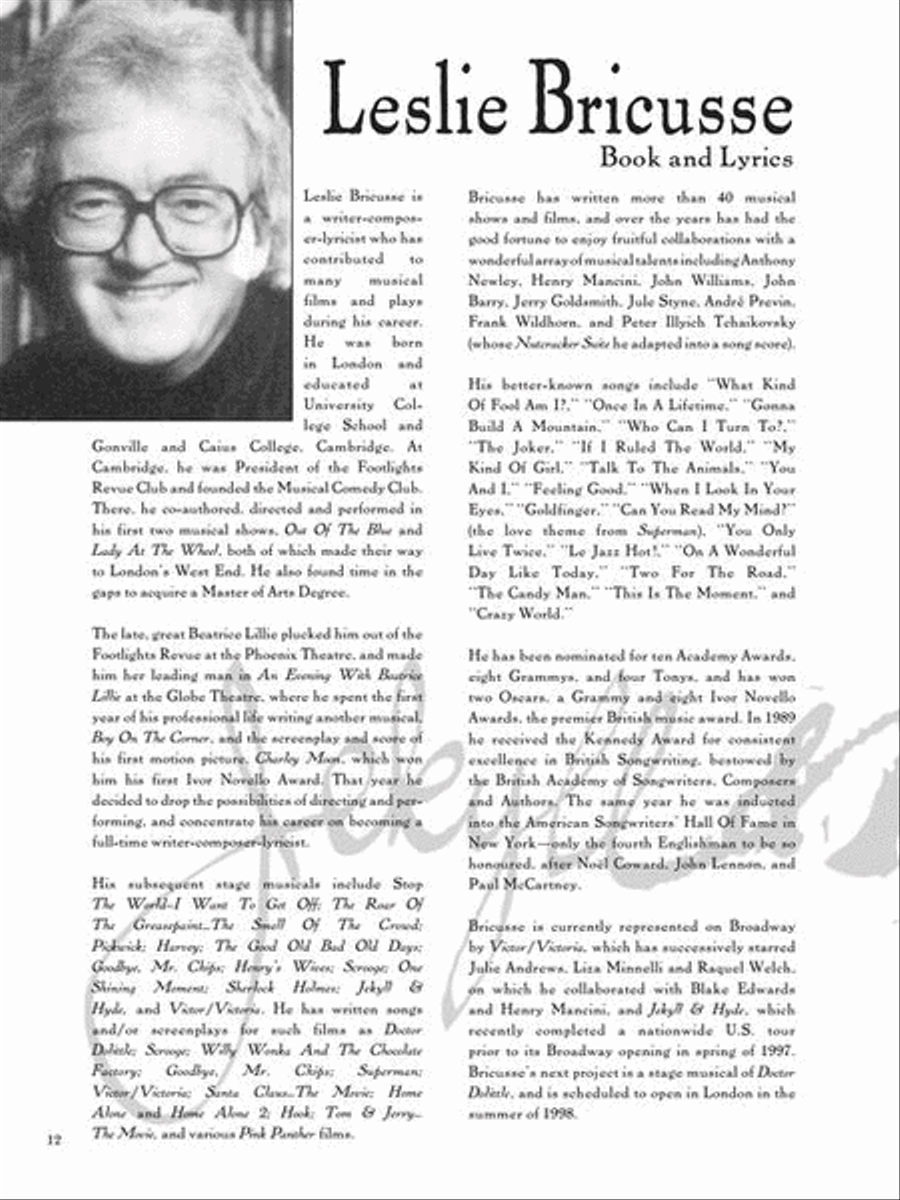 Jekyll & Hyde – The Musical Piano, Vocal, Guitar scores gallery preview page 11