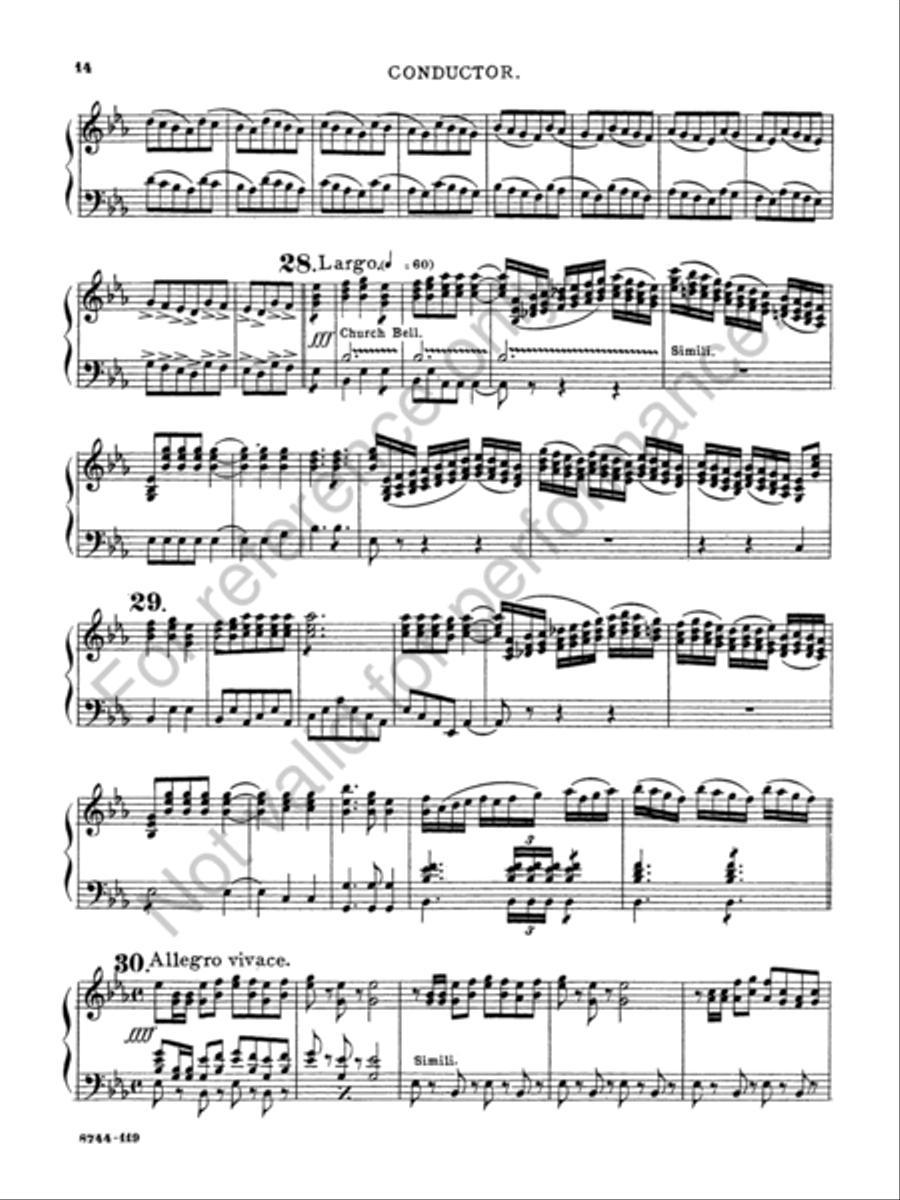 1812 Concert Band scores gallery preview page 15