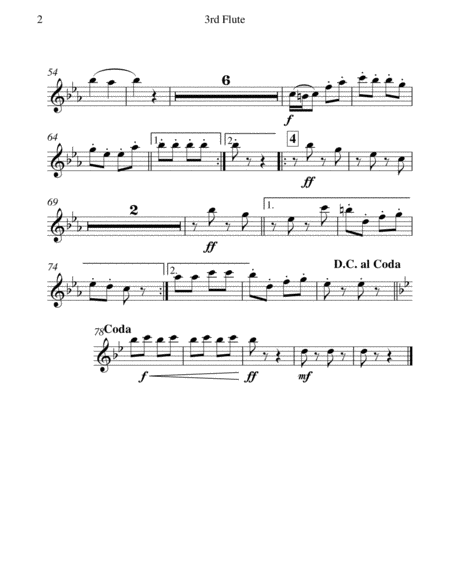 Jockey Polka - For Flute Choir image number null