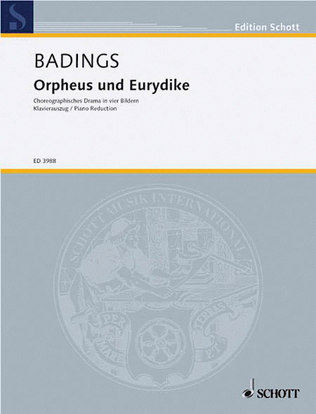 Book cover for Orpheus und Eurydike