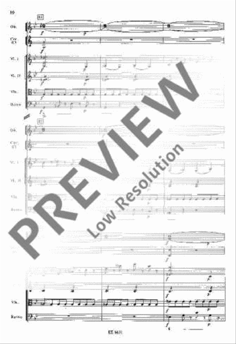 Symphony G minor Orchestra scores gallery preview page 19