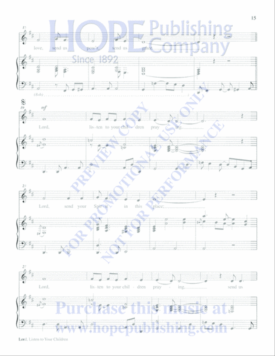 Seven Sacred Vocal Solos High Voice scores gallery preview page 18