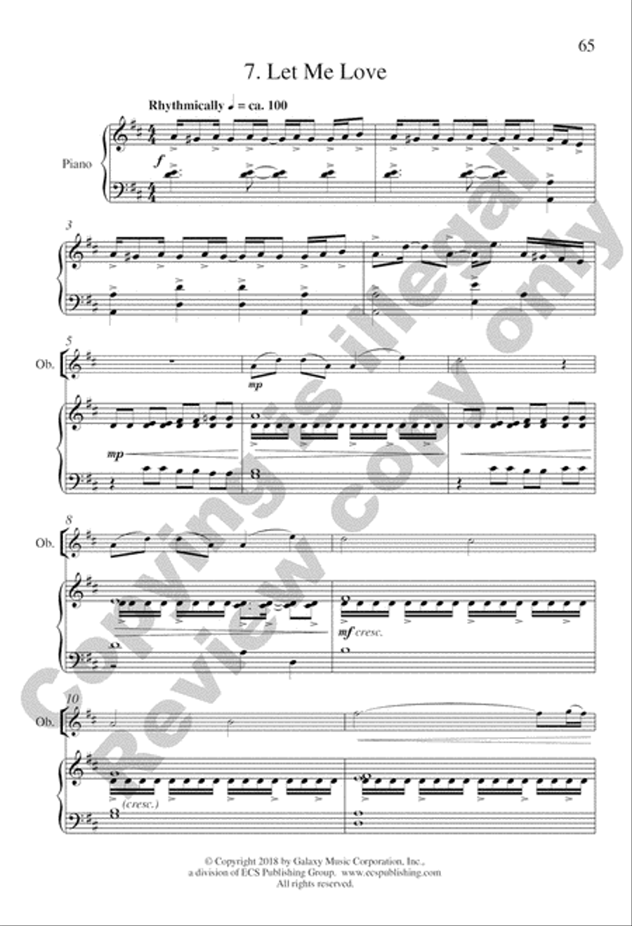 For a Breath of Ecstasy For a Breath of Ecstasy 4-Part scores gallery preview page 29