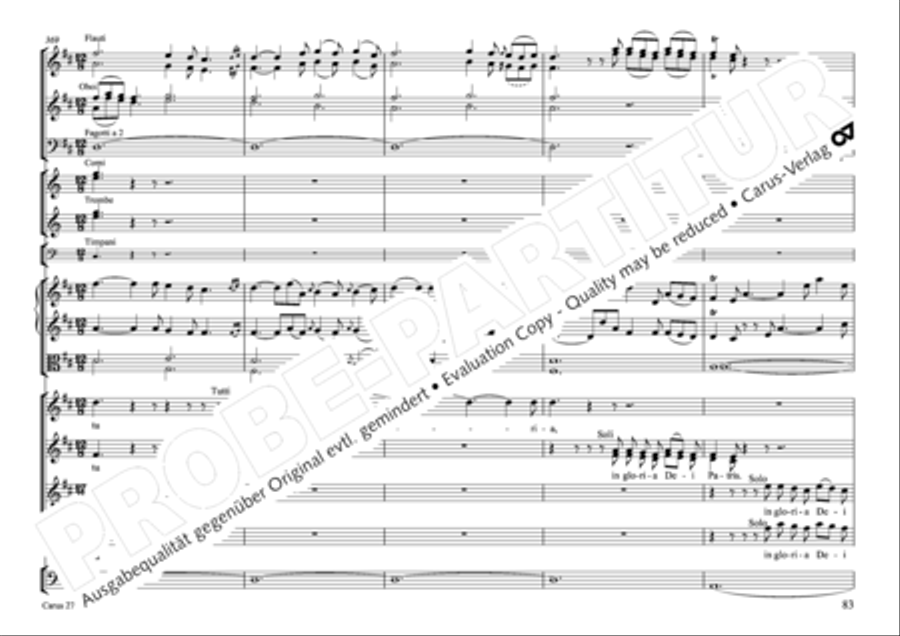 Messa per il Santissimo Natale 4-Part scores gallery preview page 74