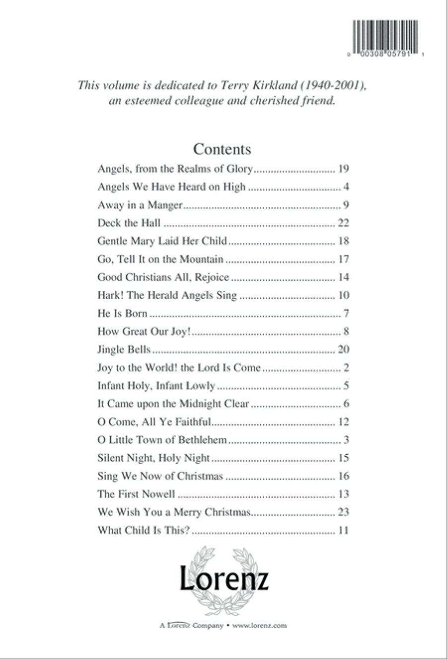 Let's Go Caroling 4-Part scores gallery preview page 24