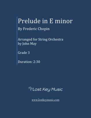 Prelude in E minor-String Orchestra