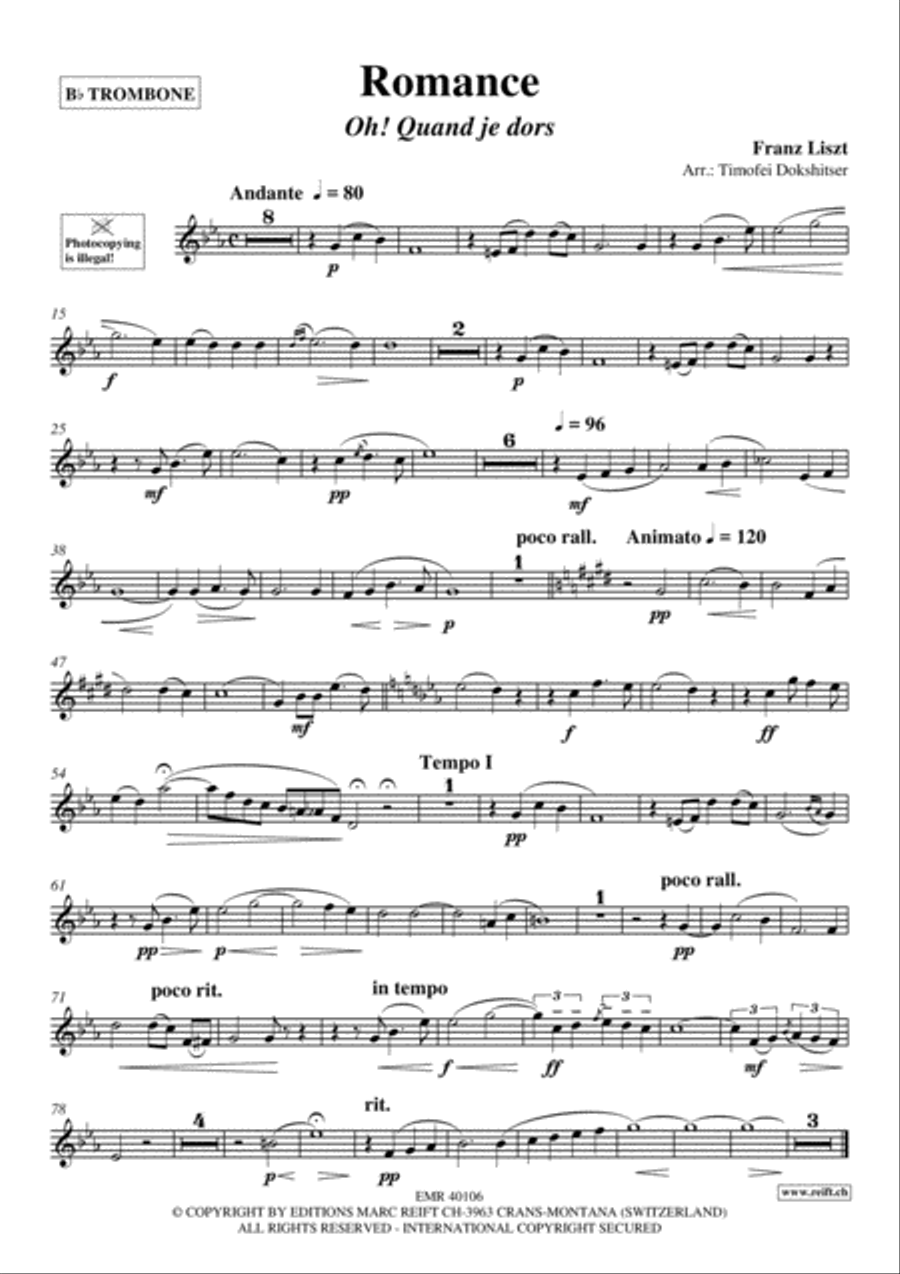 Romance Piano Accompaniment scores gallery preview page 3