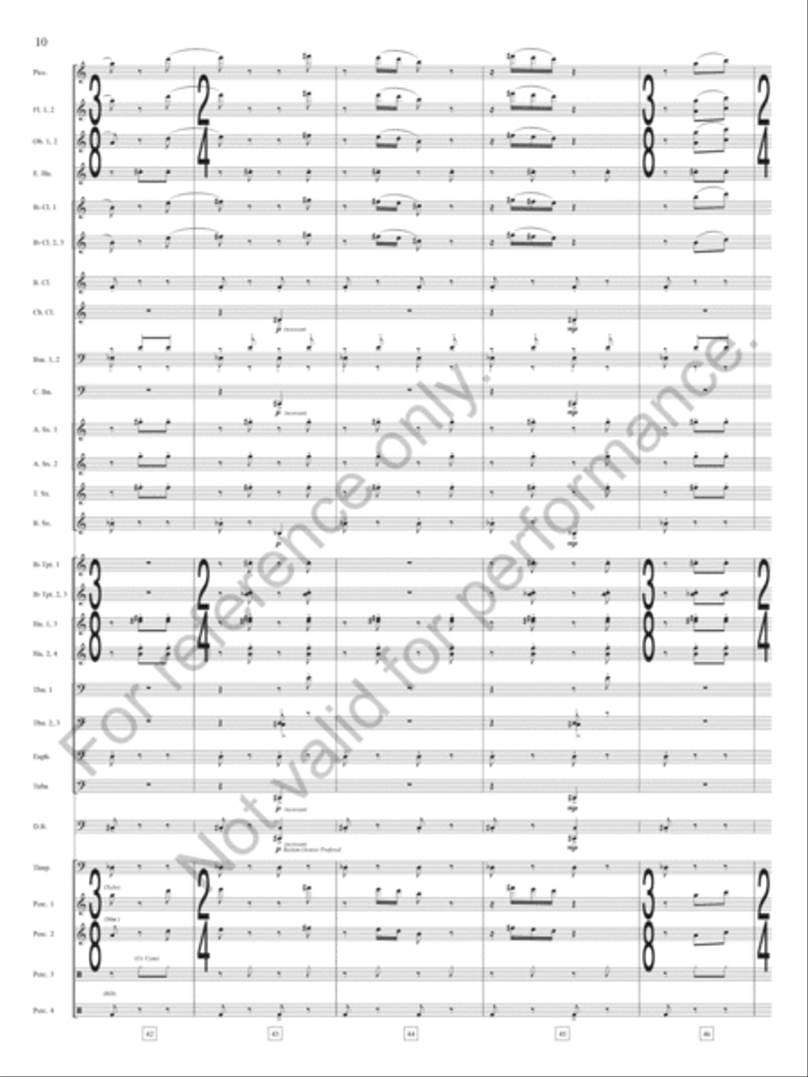Arkansas Traveler Arkansas Traveler Concert Band scores gallery preview page 11